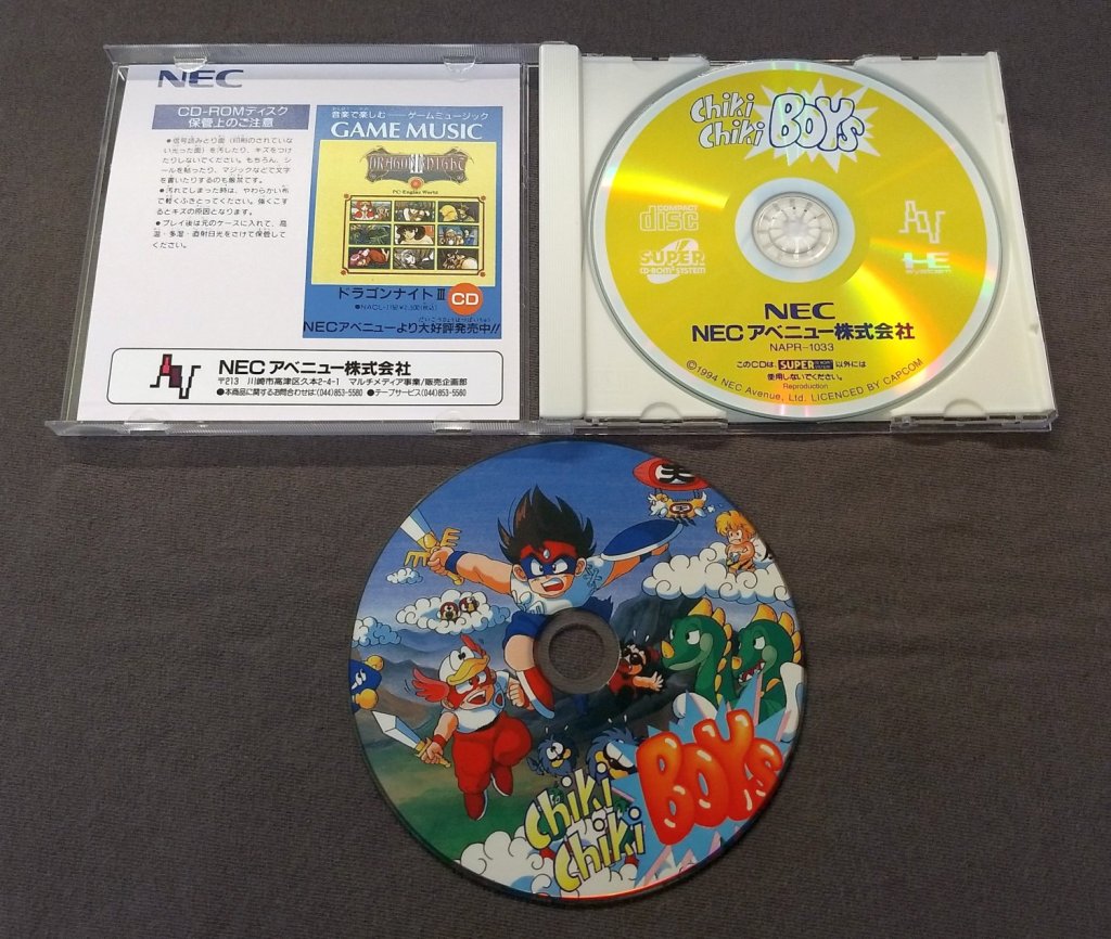 Chiki Chiki Boys PC Engine CD Reproduction