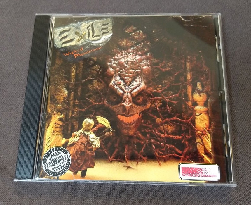 Exile II Wicked Phenomenon TurboGrafx-CD reproduction