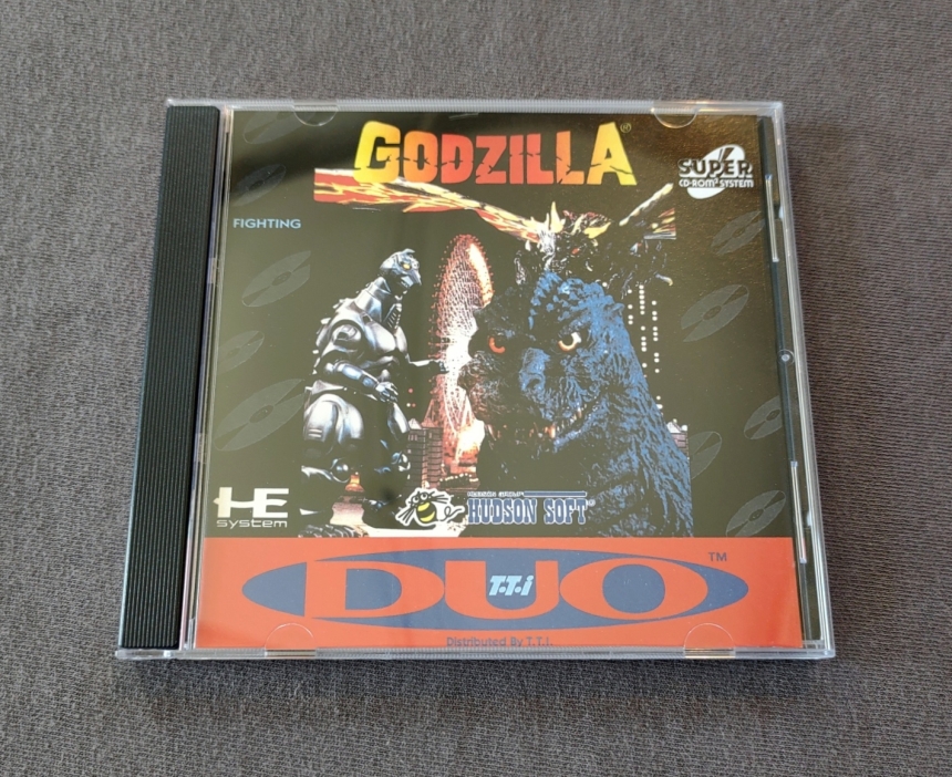 Godzilla TurboGrafx-CD Reproduction