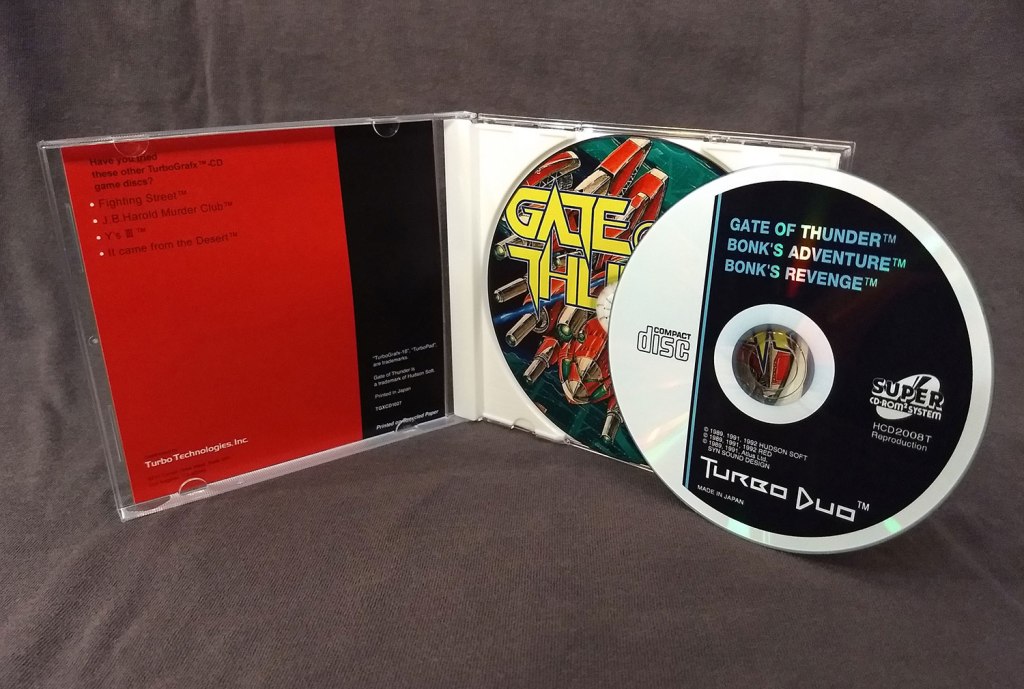 Gate of Thunder 4 in 1 TurboGrafx-CD Reproduction