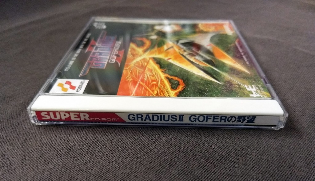 Gradius II PC Engine CD Reproduction