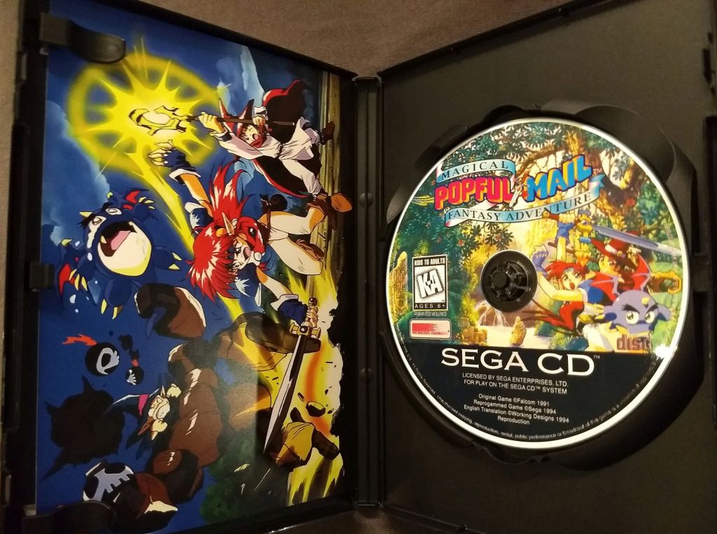 Popful Mail Sega CD Reproduction