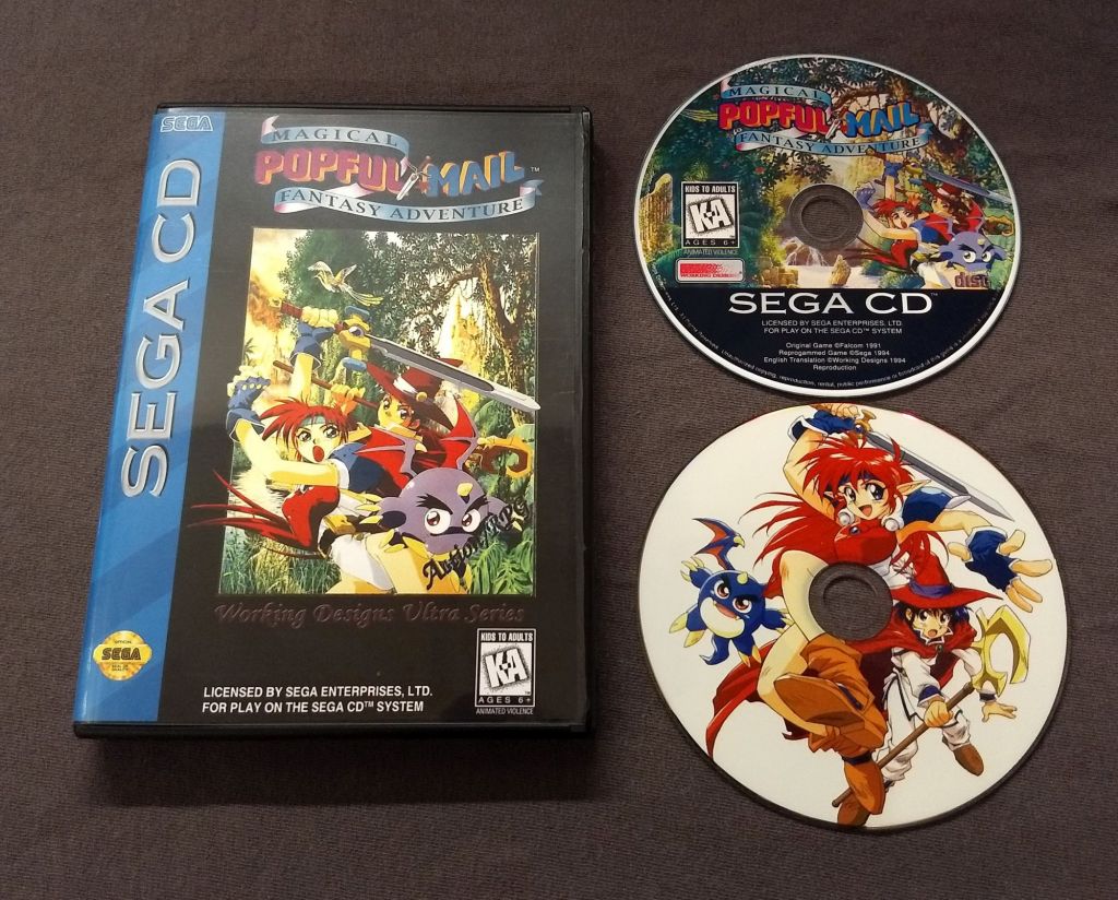 Popful Mail Sega CD Reproduction