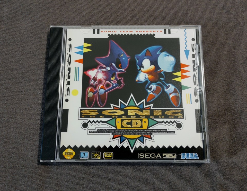 Sonic CD (EU/JP OST swap) Sega CD Reproduction