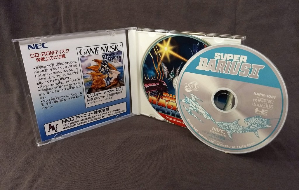 Super Darius II PC Engine CD Reproduction