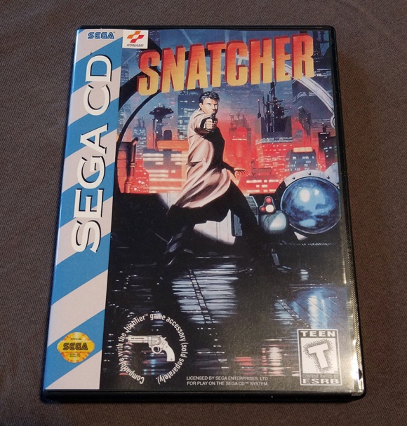 Snatcher Sega CD reproduction