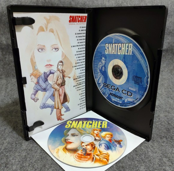 Snatcher Sega CD Reproduction
