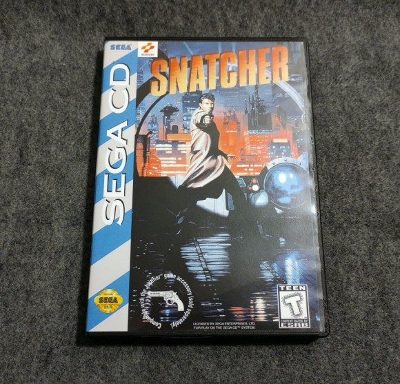 Snatcher Sega CD Reproduction