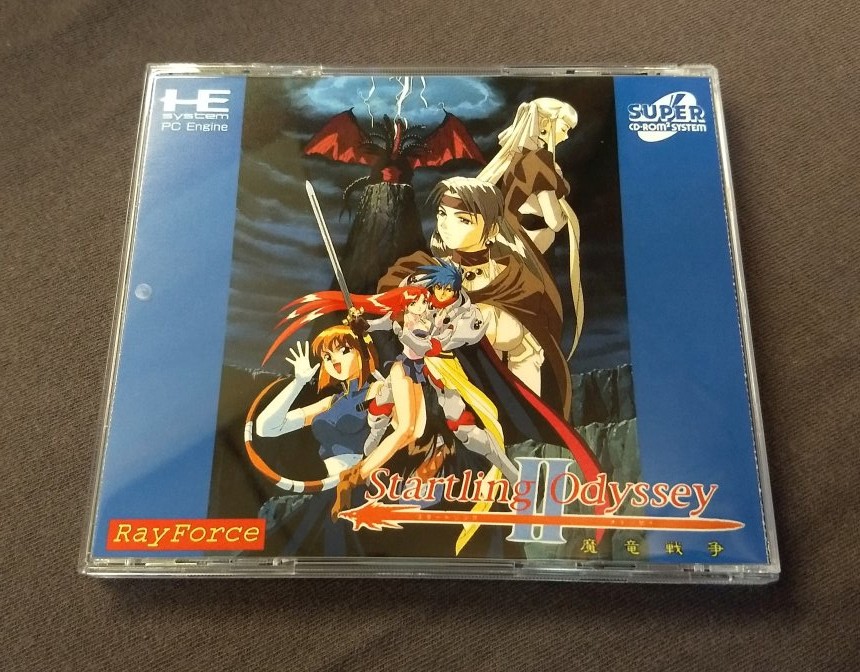 Startling Odyssey II PC Engine CD reproduction