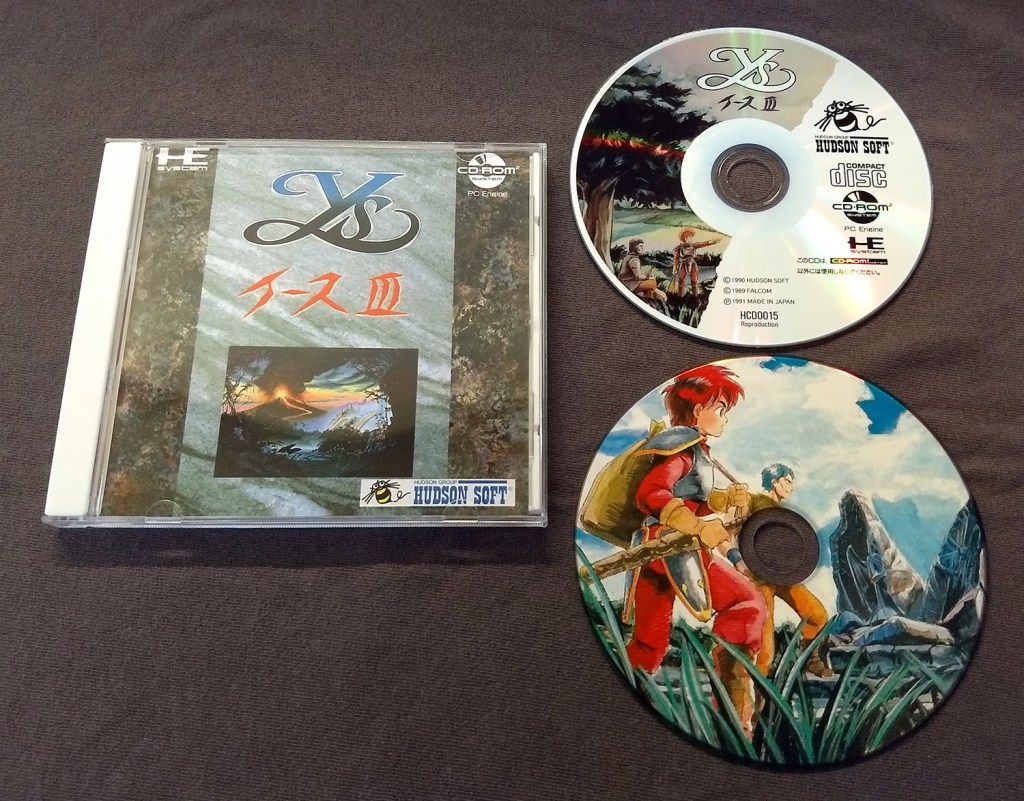 Ys III TurboGrafx-CD Reproduction