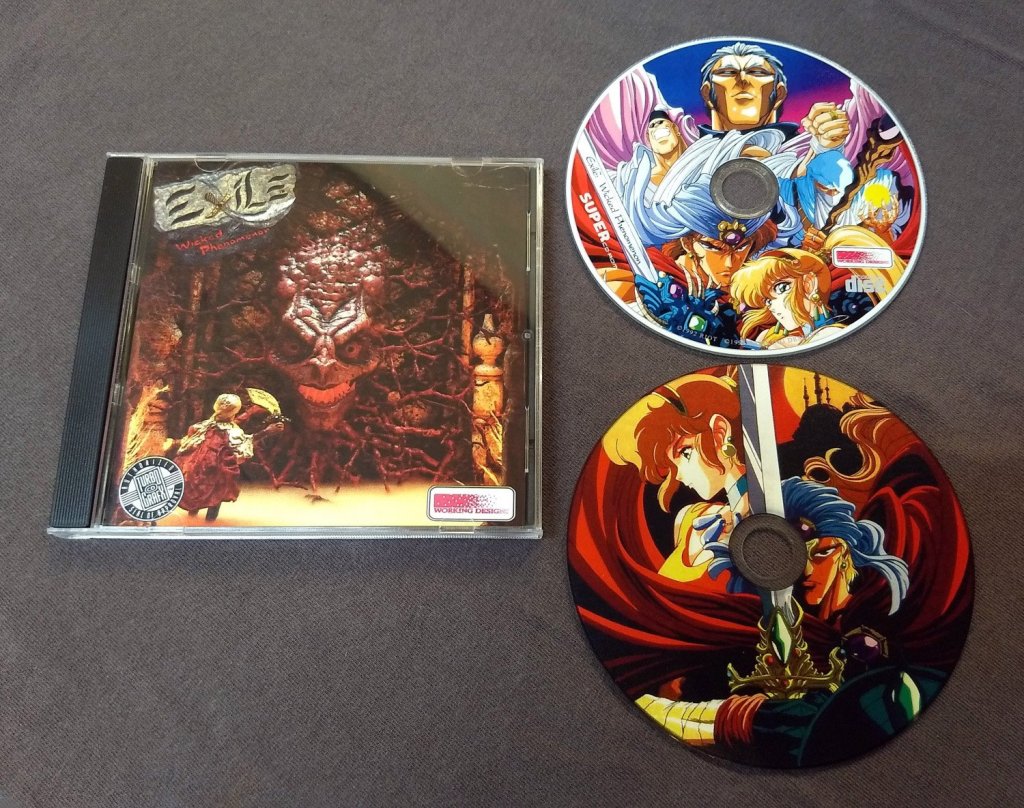 Exile Wicked Phenomenon TurboGrafx-CD Reproduction