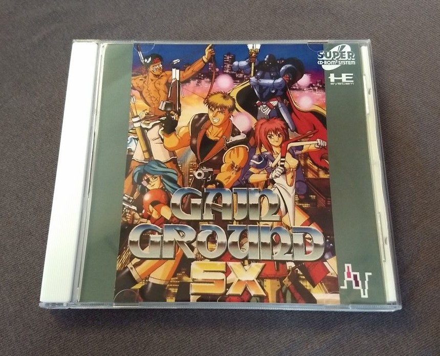 Gain Ground SX PC Engine CD reproduction