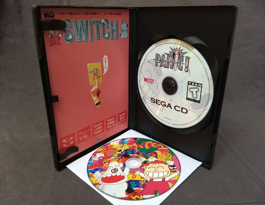 Panic! Sega CD Reproduction