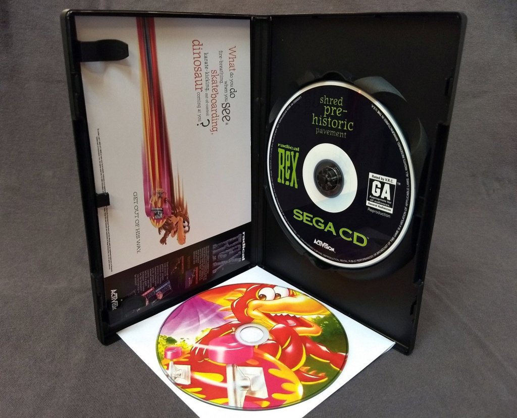Radical Rex Sega CD Reproduction