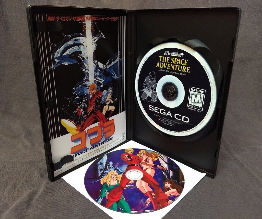 The Space Adventure Sega CD Reproduction