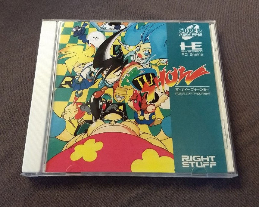 The TV Show PC Engine CD reproduction