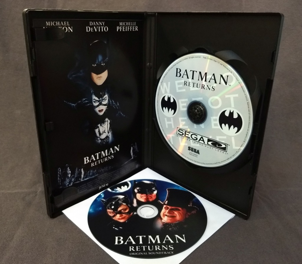 Batman Returns Sega CD Reproduction