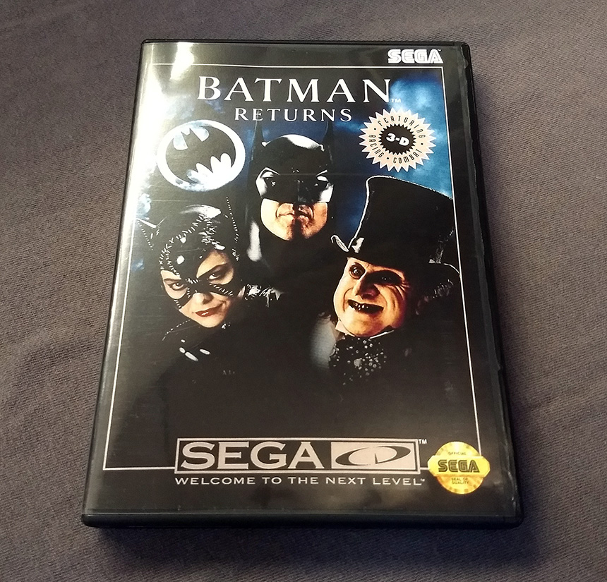 Batman Returns Sega CD reproduction