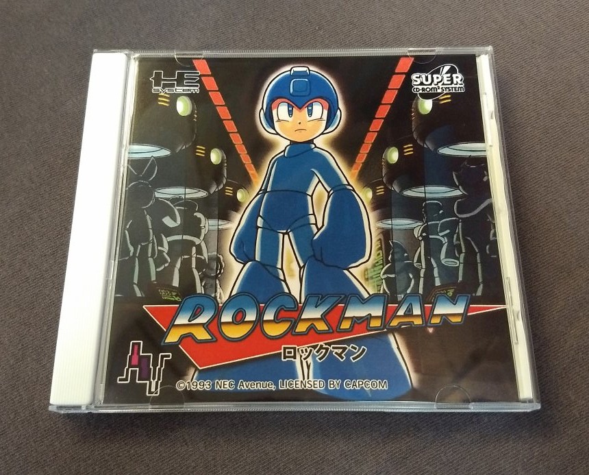 Megaman Rockman PC Engine CD reproduction