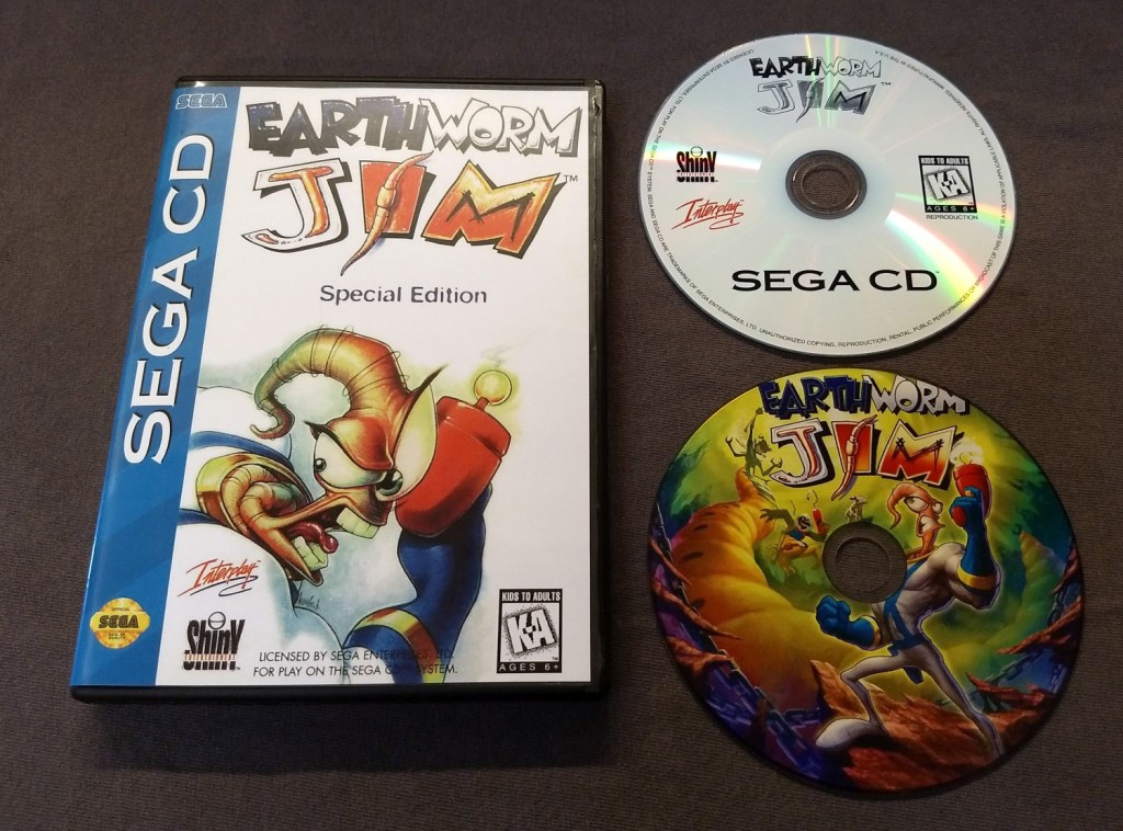 Earthworm Jim: Special Edition Sega CD Reproduction