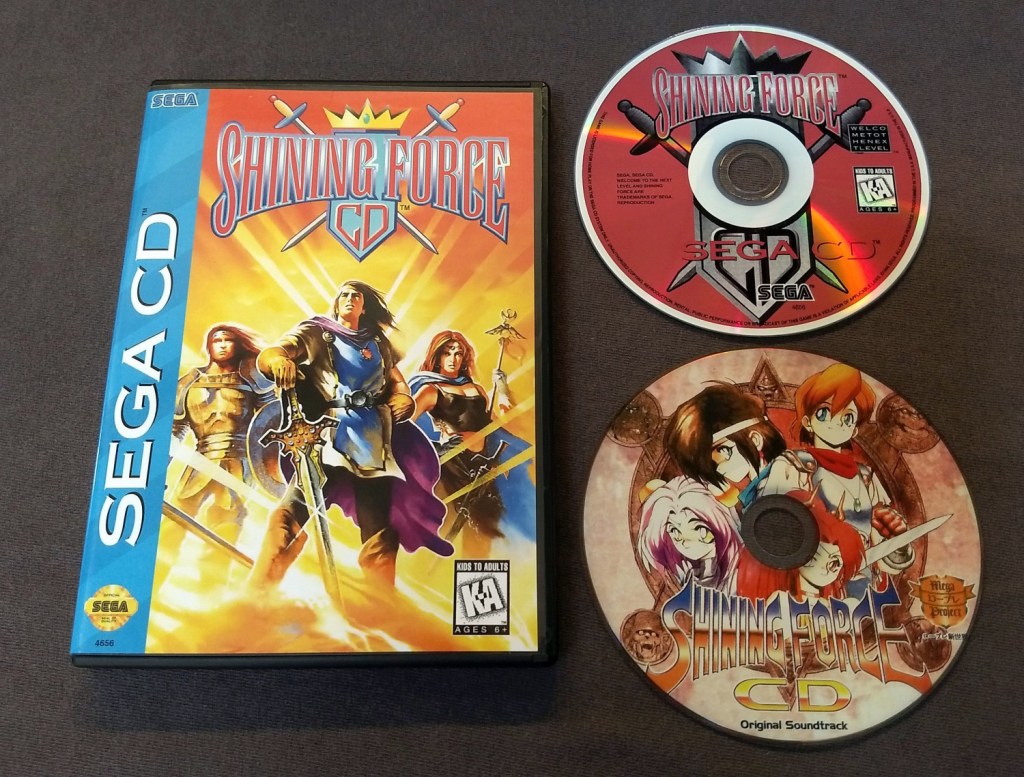 Shining Force CD Sega CD Reproduction