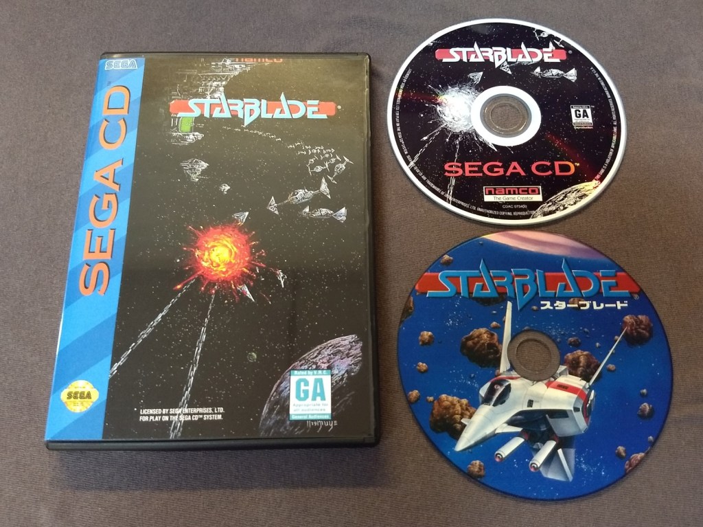 Starblade Sega CD Reproduction