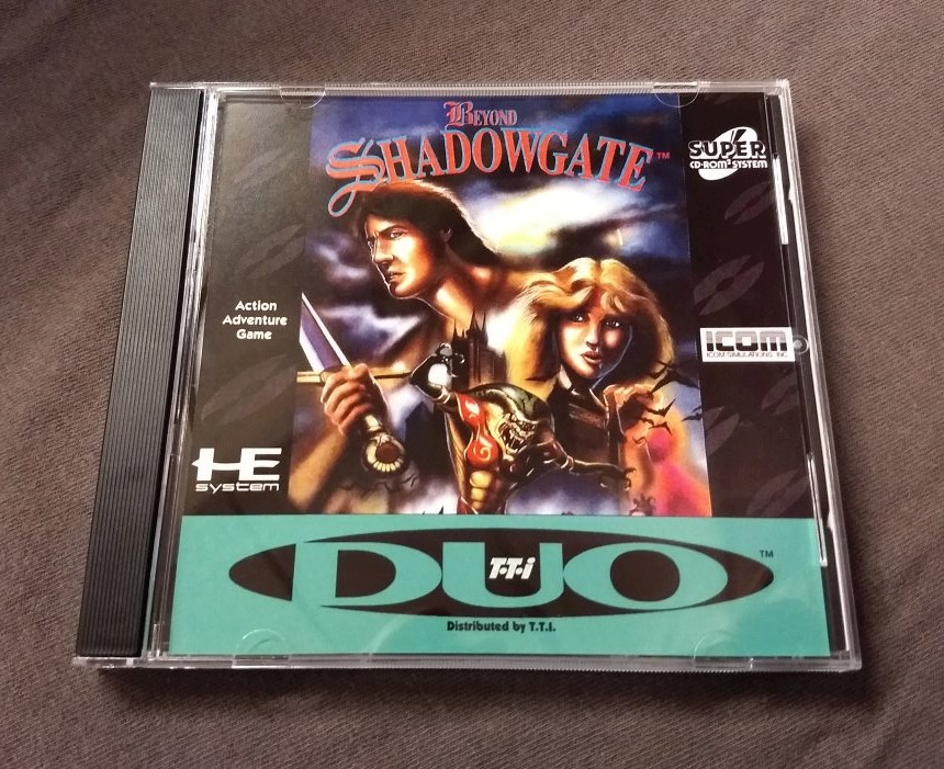 Beyond Shadowgate TurboGrafx-CD reproduction