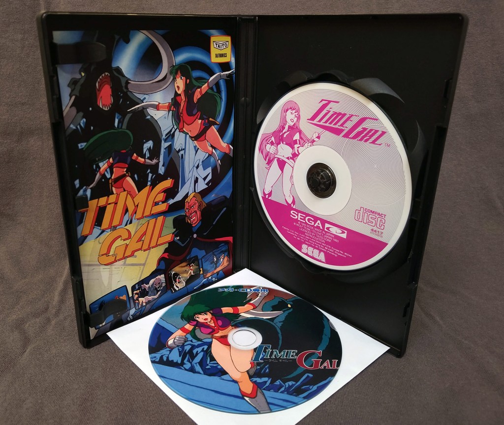 Time Gal Sega CD Reproduction