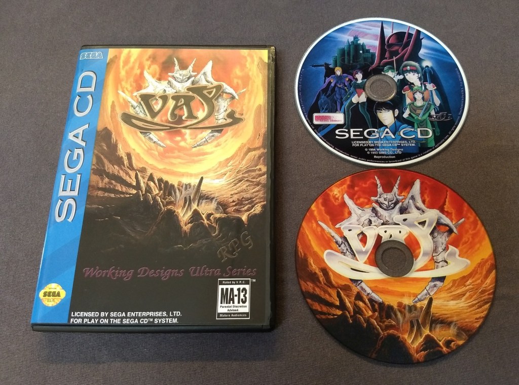 Vay Sega CD Reproduction