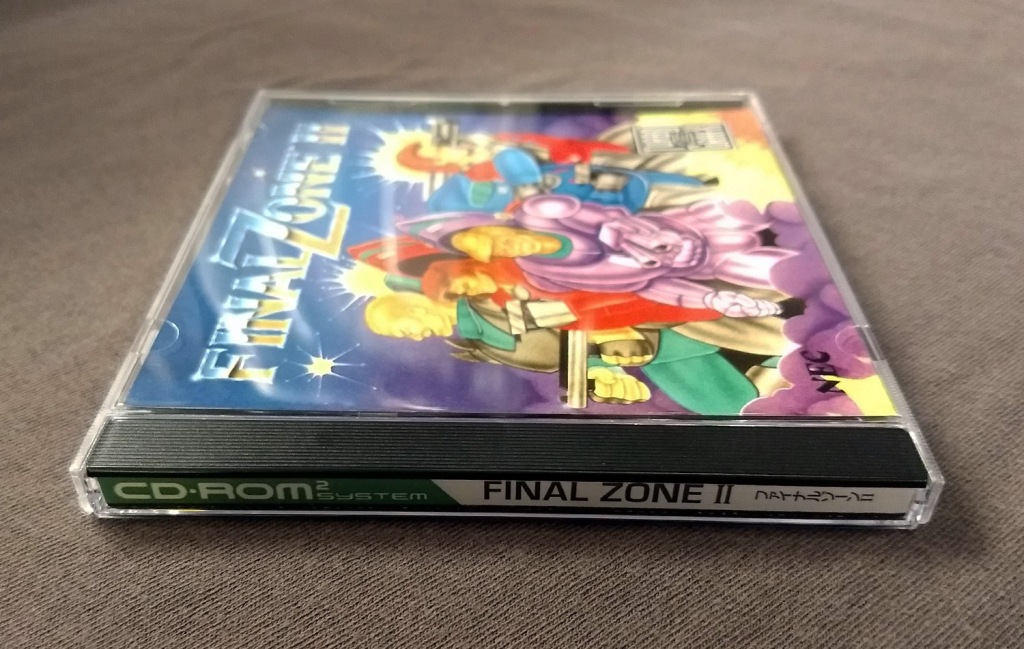 Final Zone II TurboGrafx-CD Reproduction