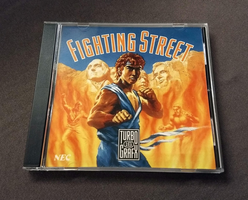 Fighting Street TurboGrafx CD Reproduction