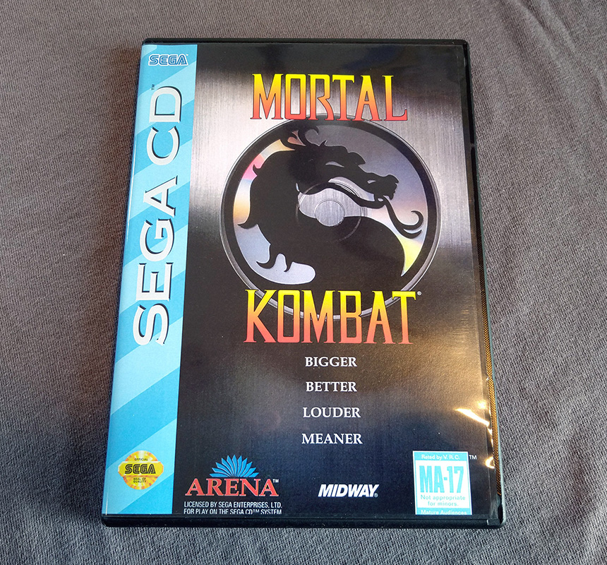 Mortal Kombat Sega CD Reproduction