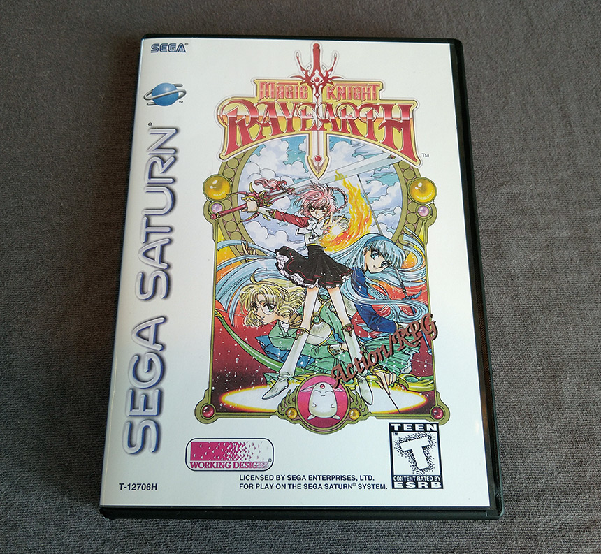 Magic Knight Rayearth Sega Saturn Reproduction