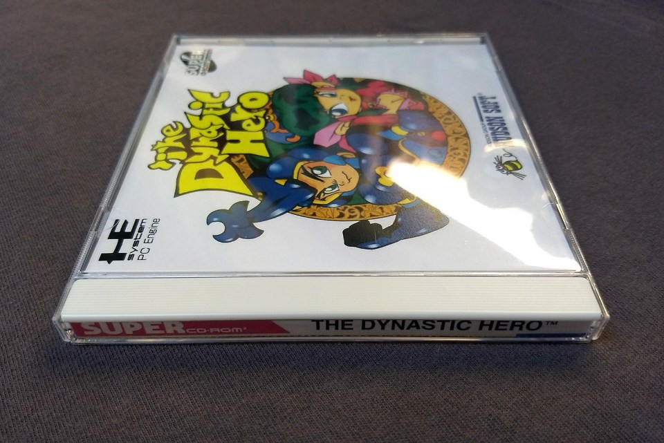 The Dynastic Hero TurboGrafx-CD Reproduction