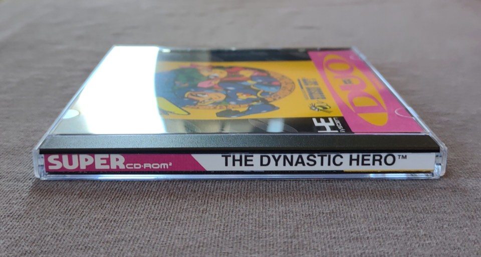 The Dynastic Hero TurboGrafx-CD Reproduction