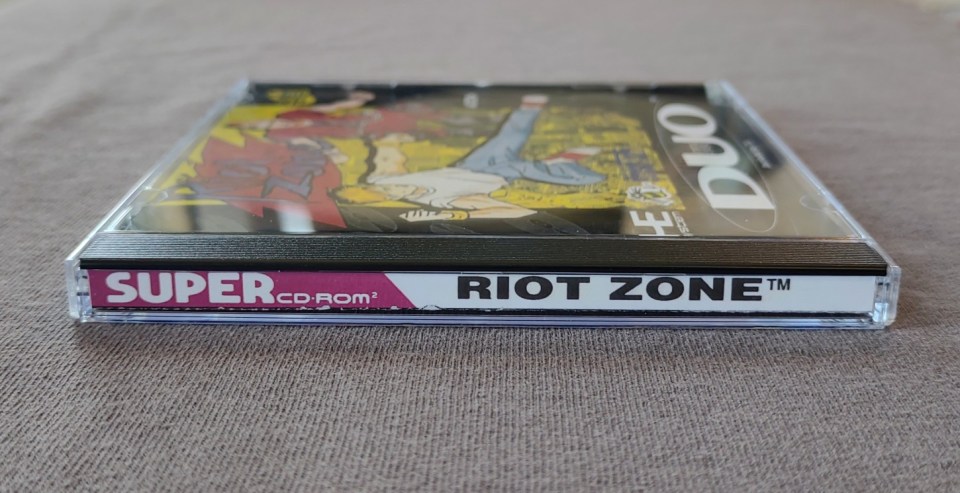 Riot Zone TurboGrafx-CD Reproduction