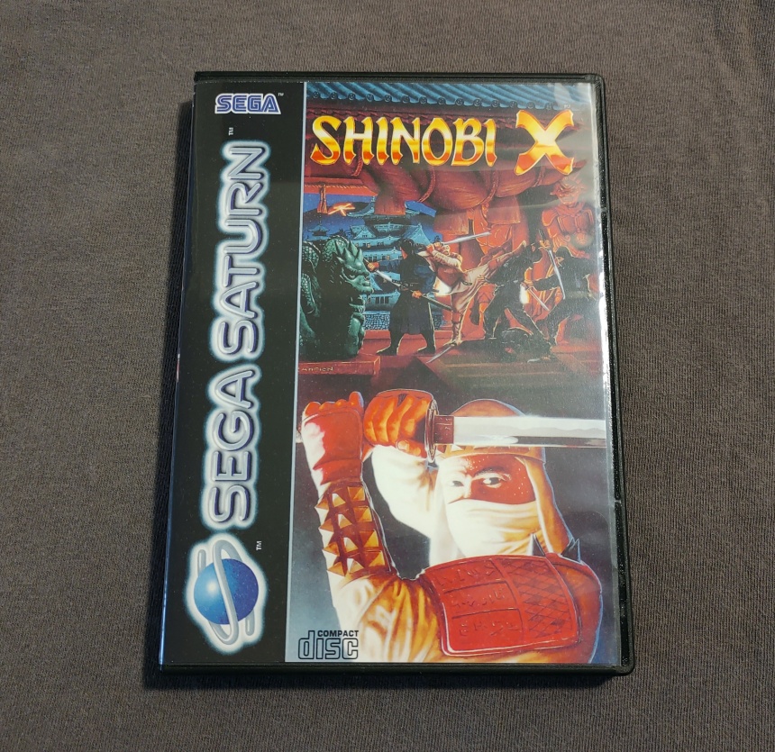 Shinobi X: 60Hz Hack (Europe) Sega Saturn Reproduction