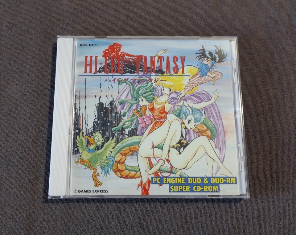 Hi Leg Fantasy PC Engine CD [Games Express] Reproduction