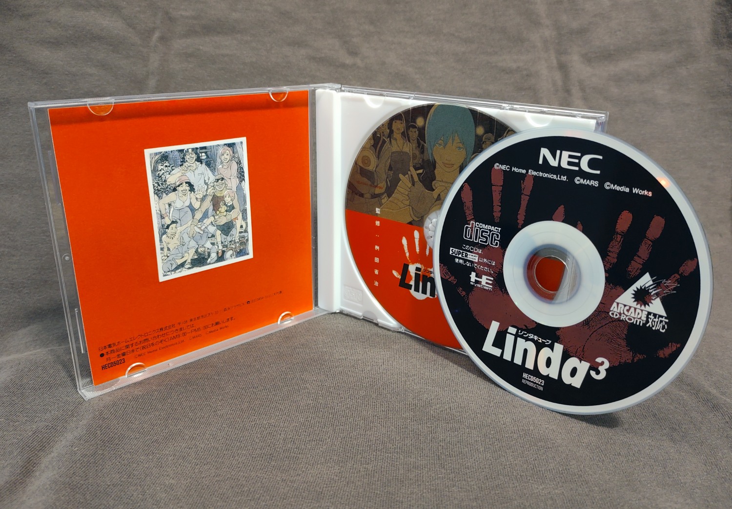 Areas体験版 CD Linda Cube (Linda³) – RetroGrafx16