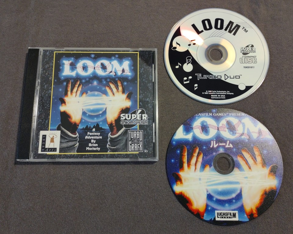 Loom TurboGrafx-CD Reproduction