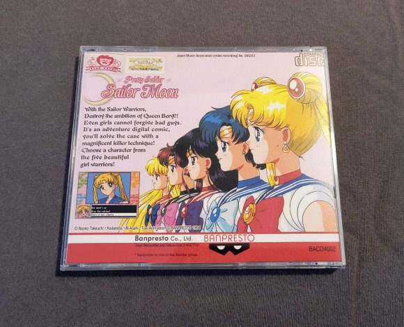 Sailor Moon PC Engine CD Reproduction (English)