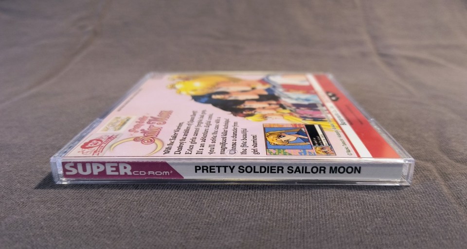 Sailor Moon PC Engine CD Reproduction (English)