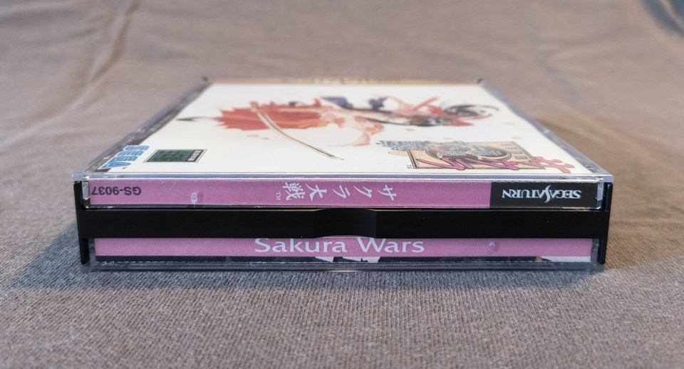 Sakura Wars Sega Saturn Reproduction (English)