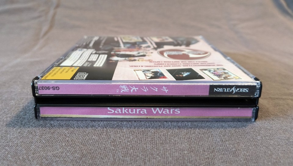 Sakura Wars Sega Saturn Reproduction (English)