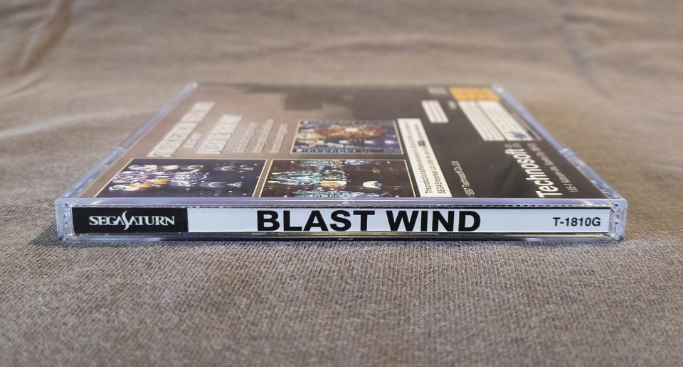 Blast Wind Sega Saturn Reproduction (English)