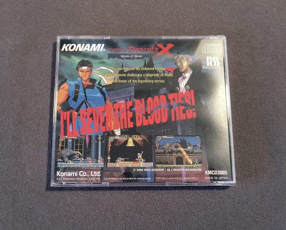 Castlevania: Dracula X Rondo of Blood PC Engine CD Reproduction (English)