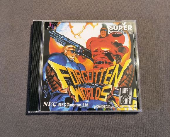Forgotten Worlds TurboGrafx-CD Reproduction