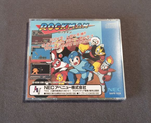 Rockman (Mega Man) PC Engine CD Reproduction