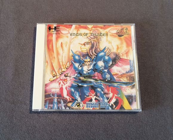 Winds of Thunder PC Engine CD Reproduction