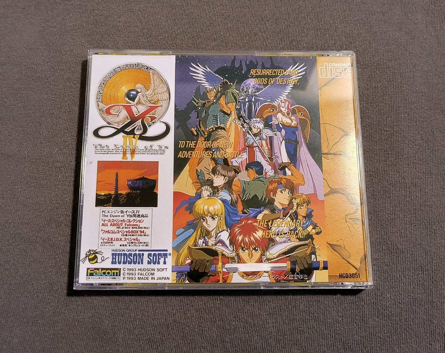 Ys IV: The Dawn of Ys (CD版) - メルカリ HUDSON SOFT イースIV The 